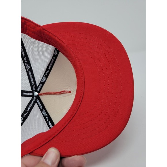 Fly Racing Embossed Mesh Trucker Snapback Cap BallCap OSFM Hi-Profile - Picture 7 of 7